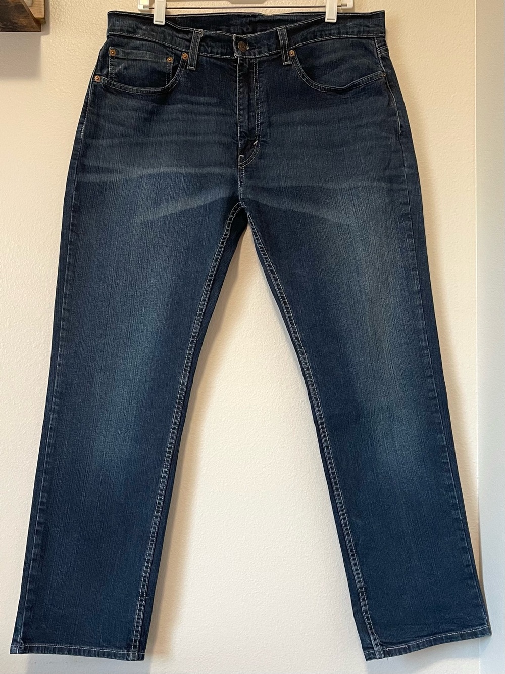 Levi's 559 Relaxed Straight Jeans - Dark Wash & Stretch - Size 34 | 30